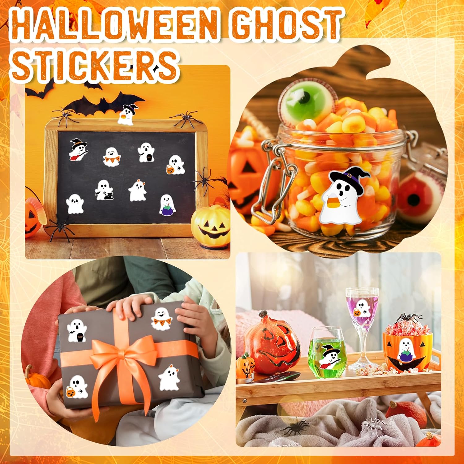 🎃 Spooky Halloween Sticker Set  👻✨