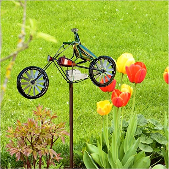 🔥Last Day 49% OFF🥳 Vintage Bicycle Metal Wind Spinner🐱🐸