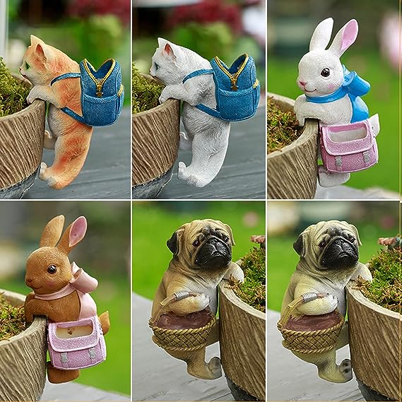 🐾Mini Cute Animals Planter Decorations