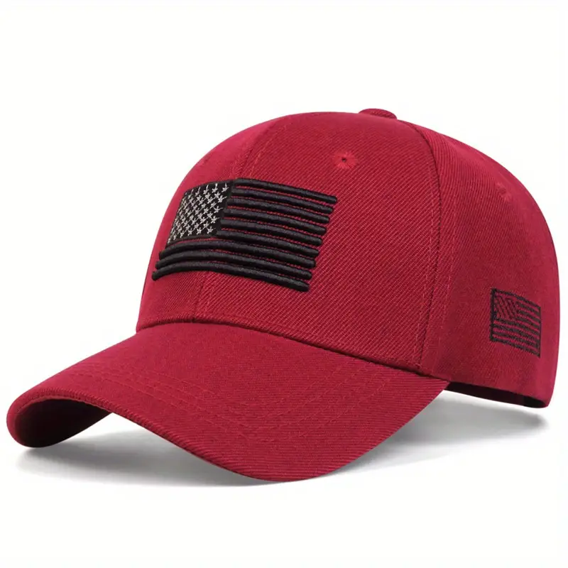 Classic Patriotic Baseball Cap - Bold Style, Timeless Spirit