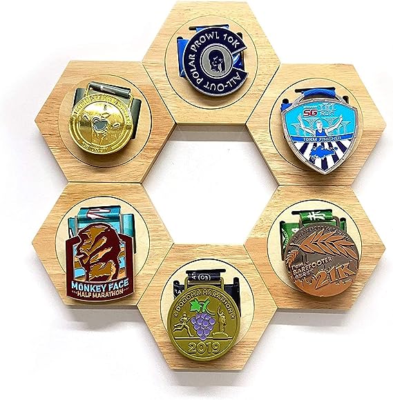 Solid Wood Medal Hangers