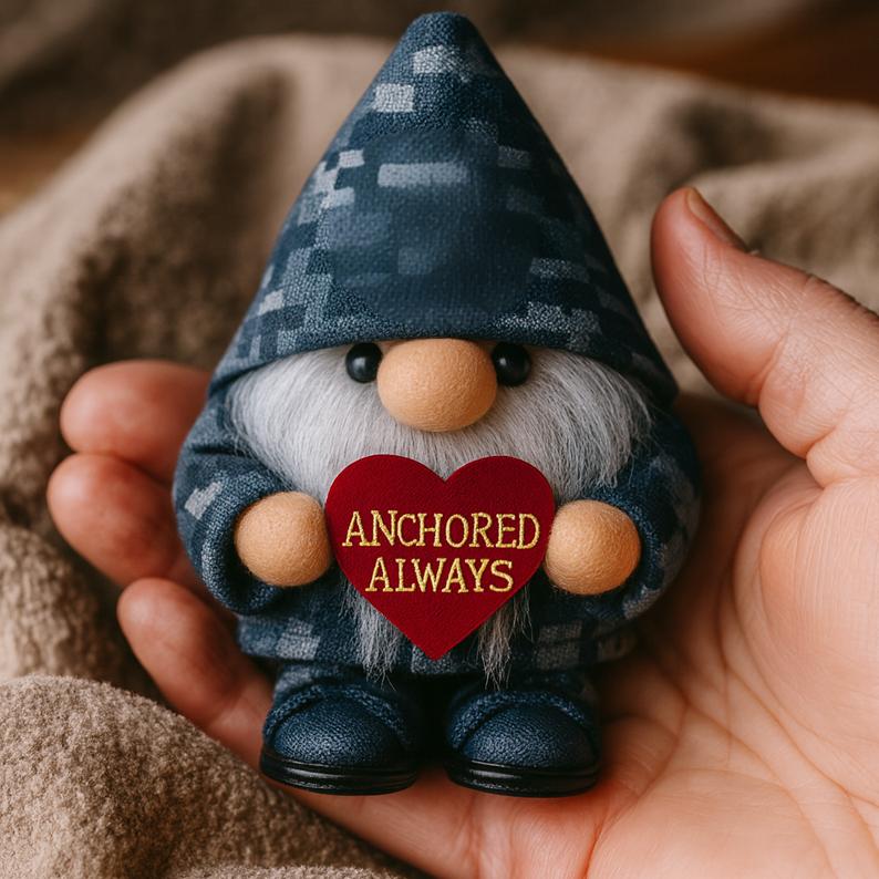 💖🎁Heart of Service – Military Commemorative Gnomes