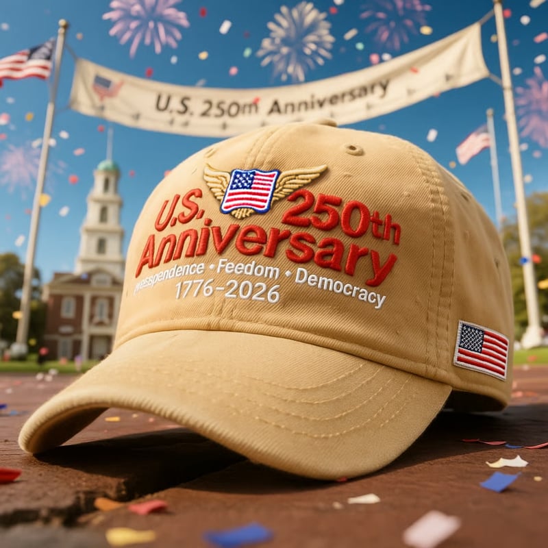 🔥LAST DAY 49% OFF - Celebrates the U.S. 250th Anniversary Retro Washed Cap
