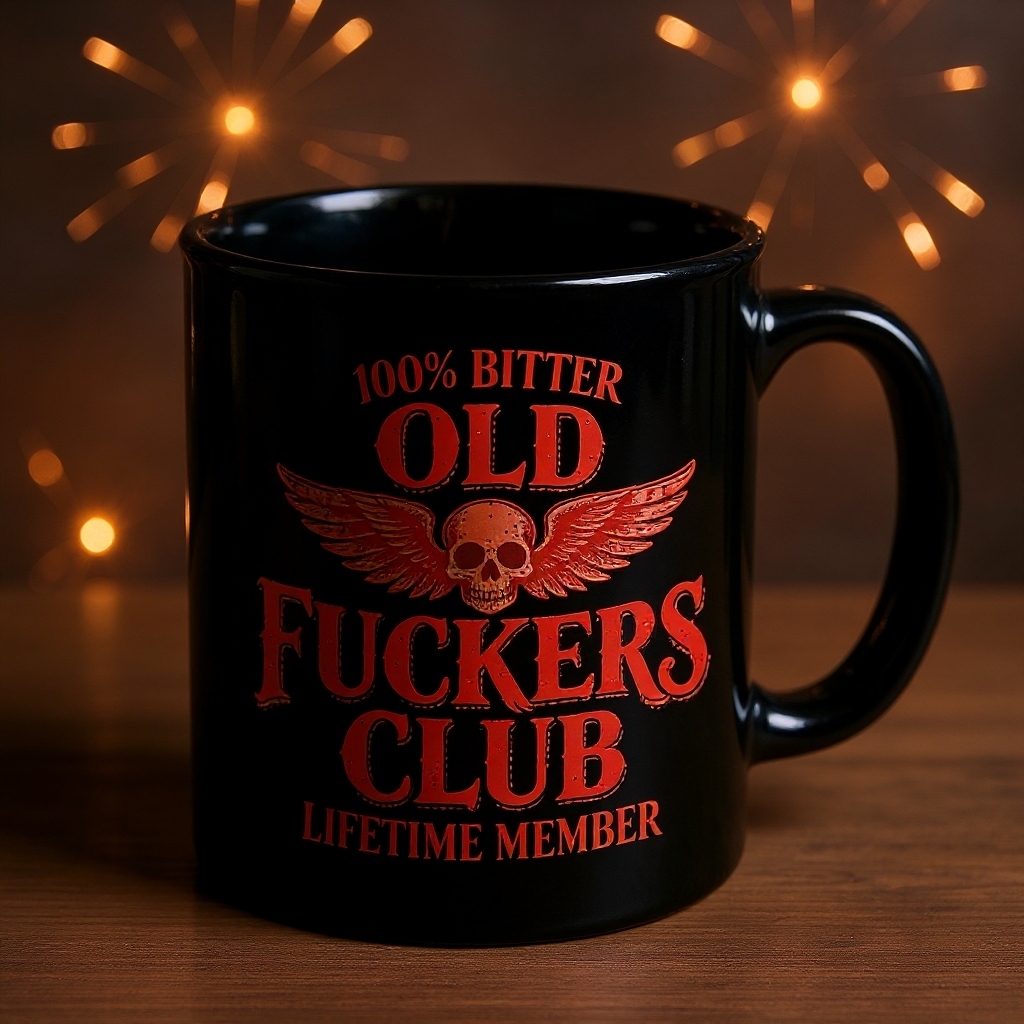 The “OLD FUCKERS CLUB” Mug