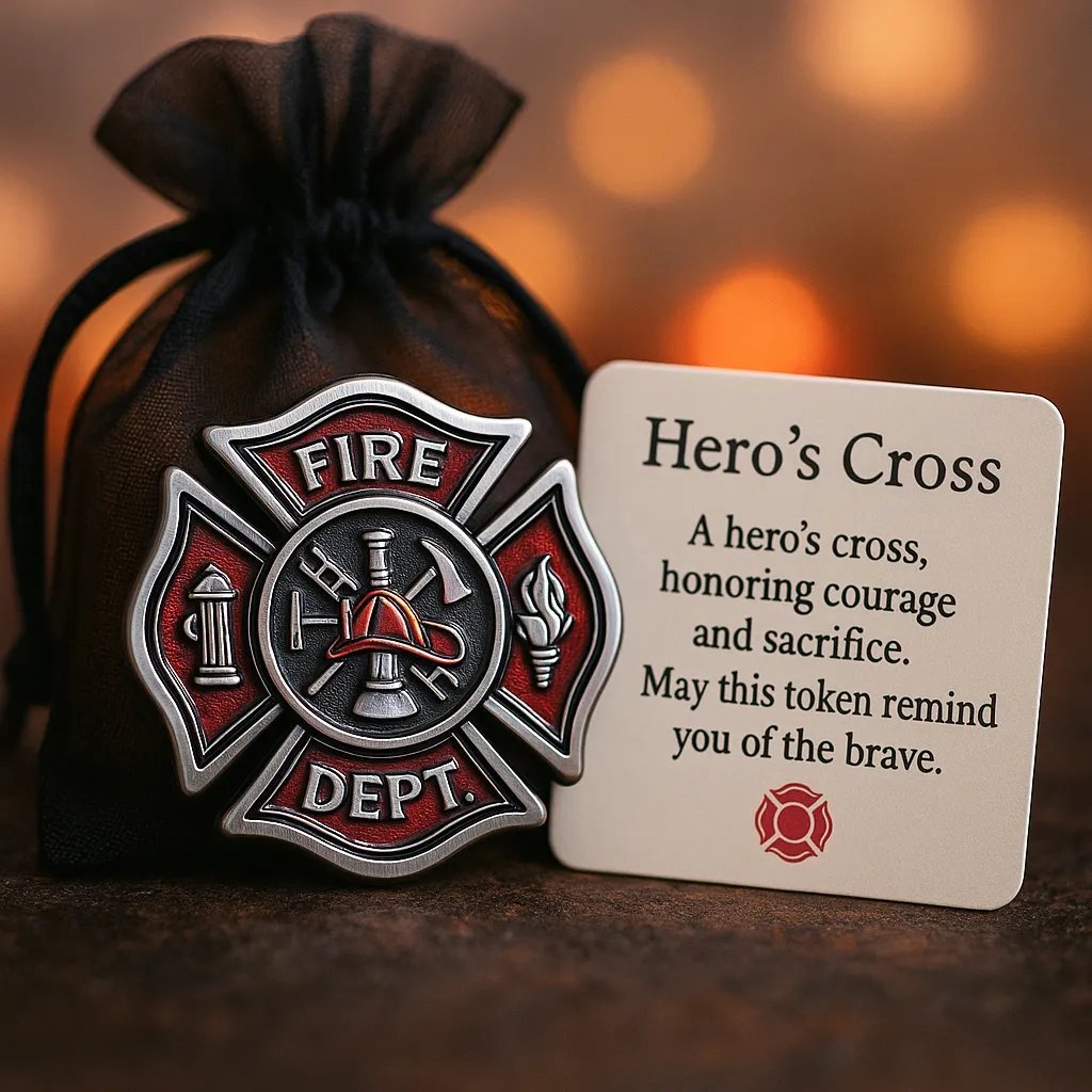 🎁💖Firefighter Helmet Pocket Hug