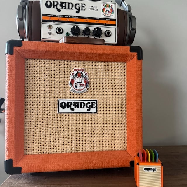 Mini Guitar Amp Pick Holder