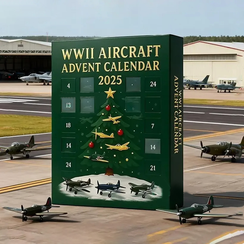 Combat Aircraft Blind Box Advent Calendar