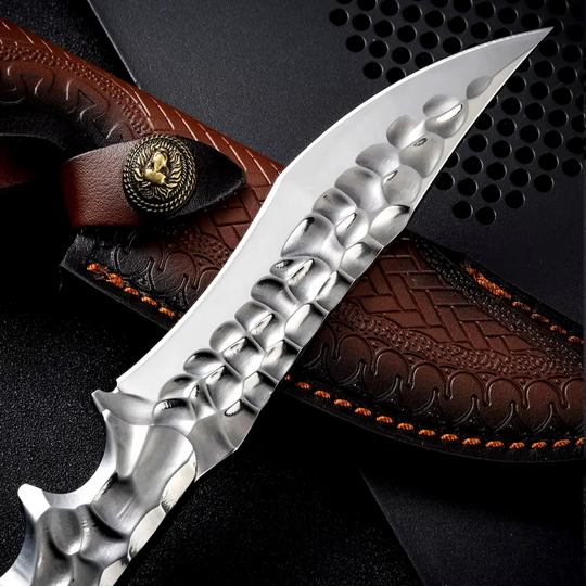 Frostbane Dragonbone Blade : VG10 Steel Hunting Knife