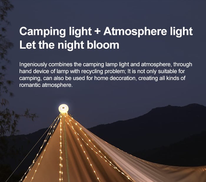 🔥2023 Hot Sale 49% OFF🔥Nato multifunctional portable camping light
