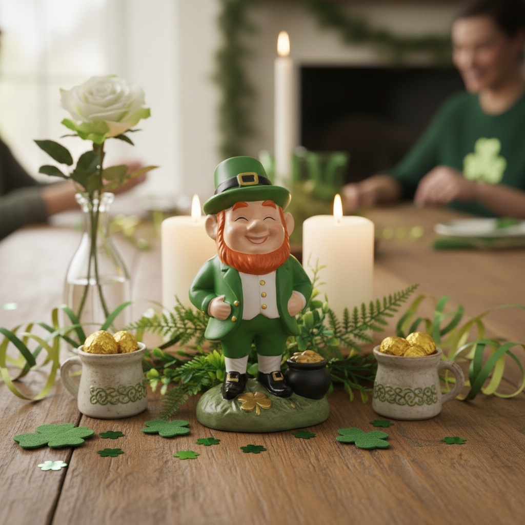 Lucky Leprechaun Figurine – A Symbol of Irish Charm, Joy & Good Fortune