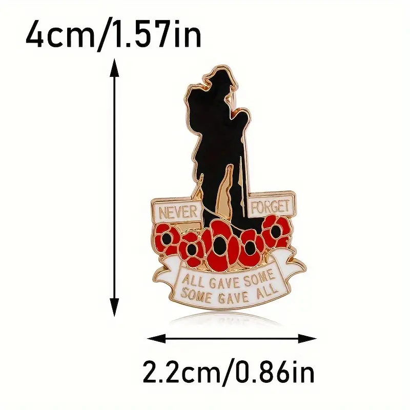 Soldier Brooch Pin