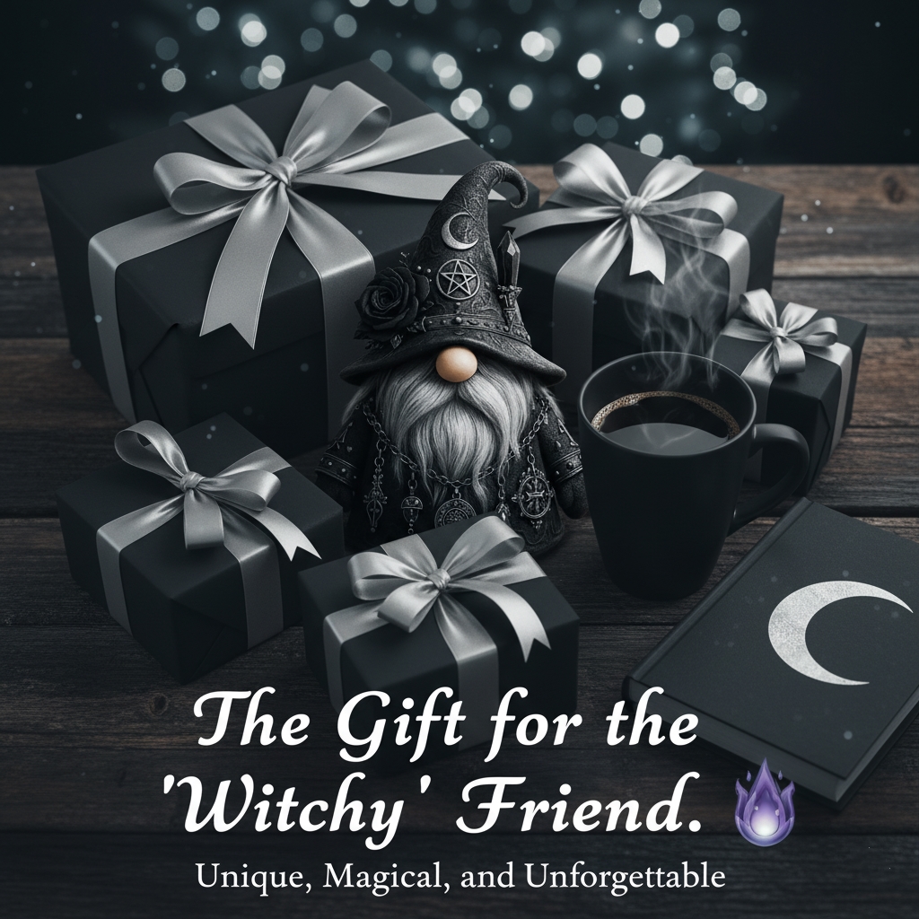 🔥LAST DAY 49% OFF - 🖤Gothic Gnome