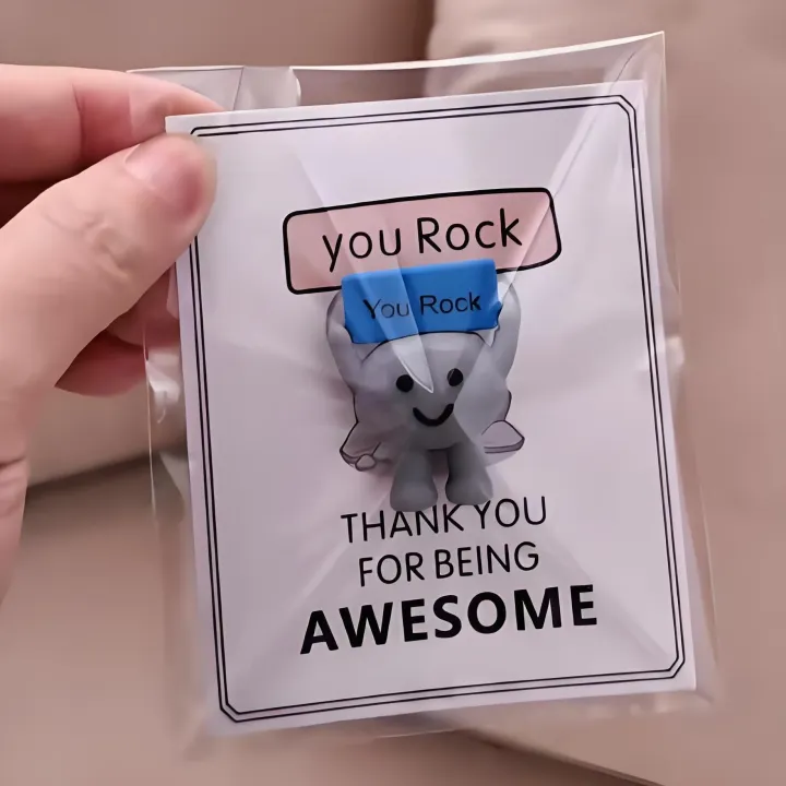 🤘"You Rock" Motivational Stone Gift