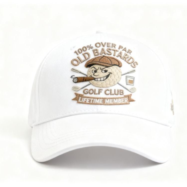 ⛳“OLD BASTARDS GOLF CLUB” Embroidered Cap