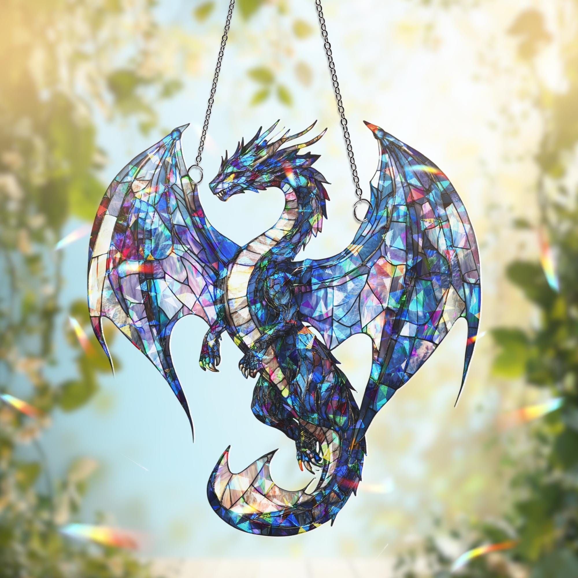 Enchanted Dragon Suncatcher