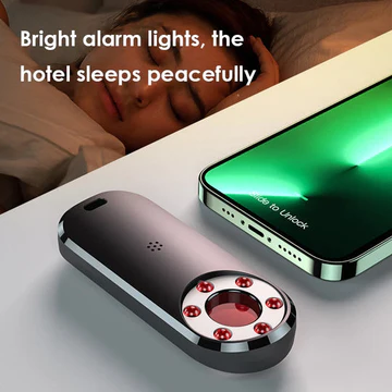 Anti-Smuggling Pinhole Camera Magnetic GPS Locator Wireless Audio Scanner