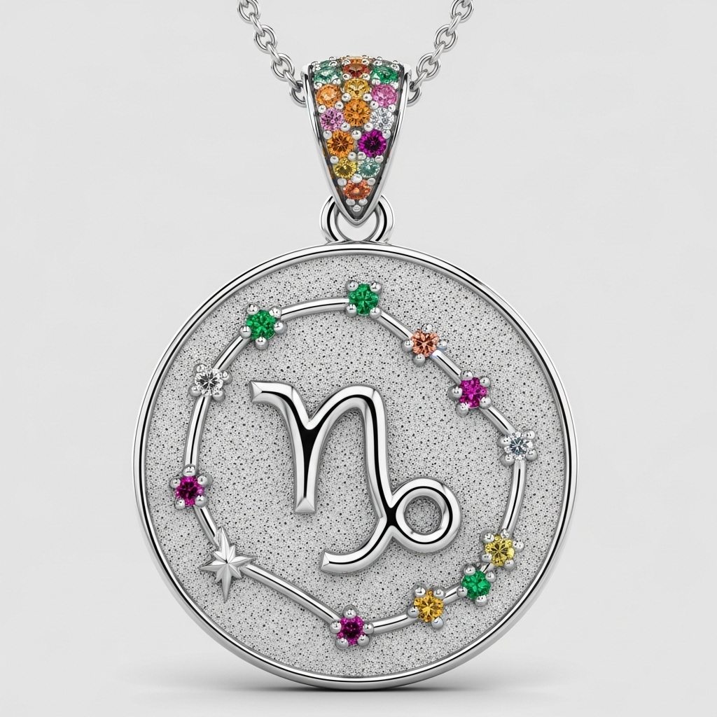 Zodiac Star Gem Necklace