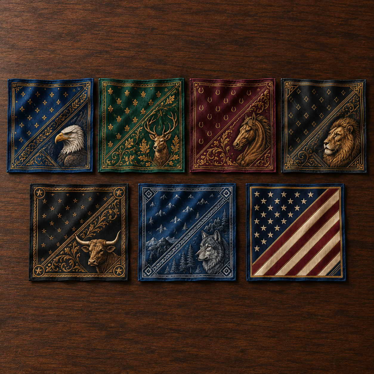 Spirit Collection Matching Pocket Square for Men 👔✨