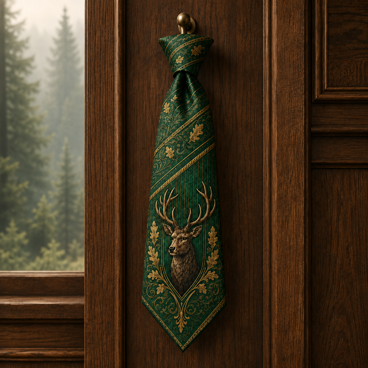 Personalized Spirit of Strength Necktie Collection 🦁🦅