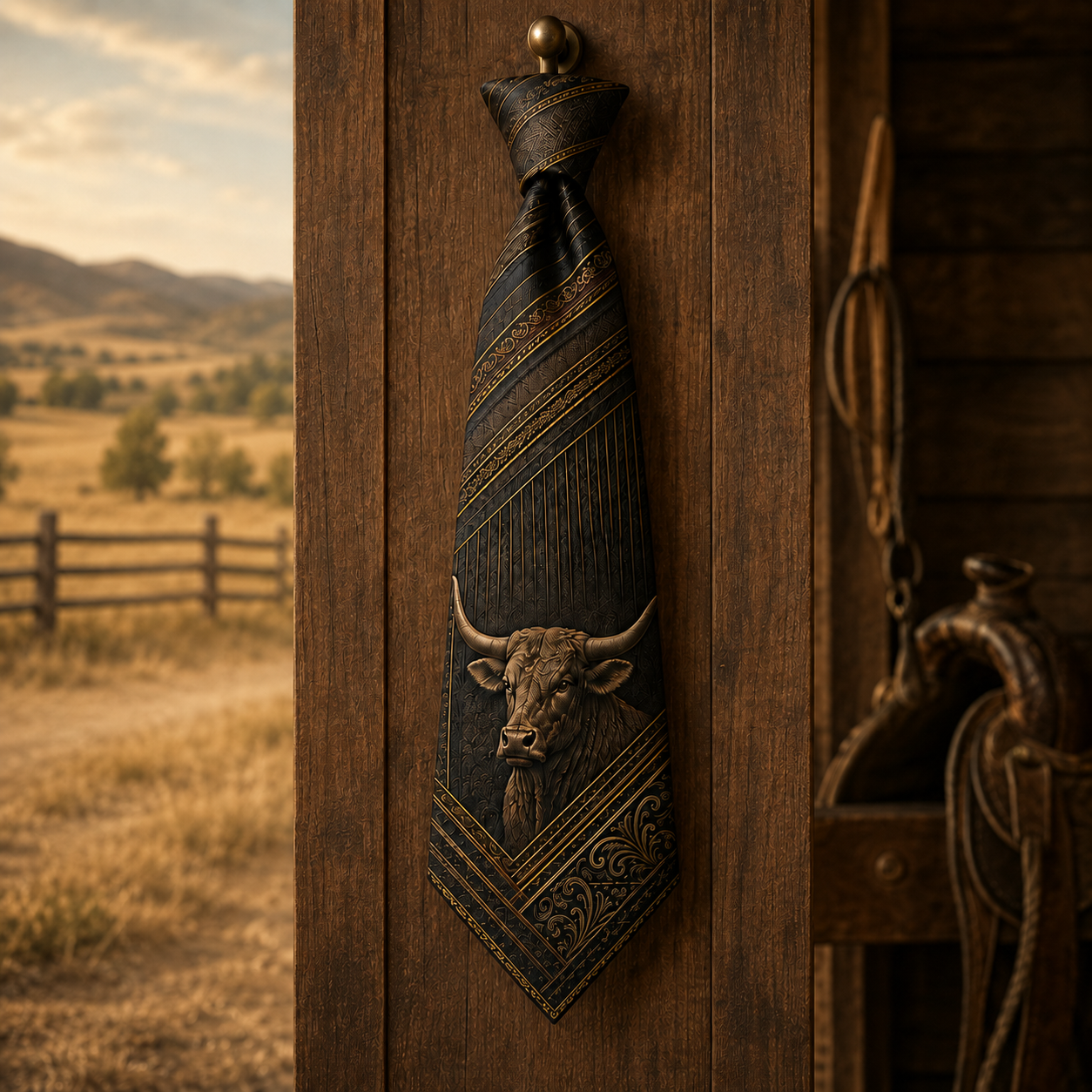 Personalized Spirit of Strength Necktie Collection 🦁🦅