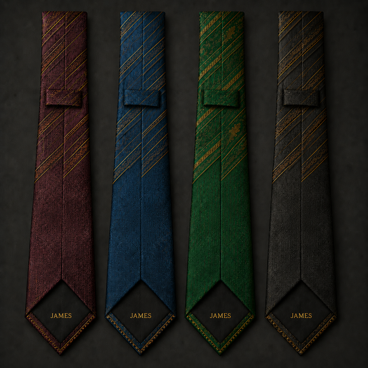 Personalized Spirit of Strength Necktie Collection 🦁🦅
