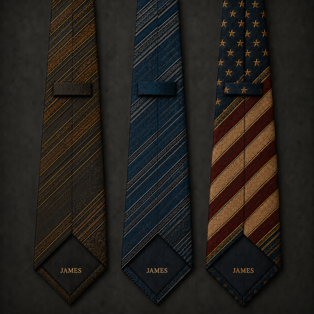 Personalized Spirit of Strength Necktie Collection 🦁🦅