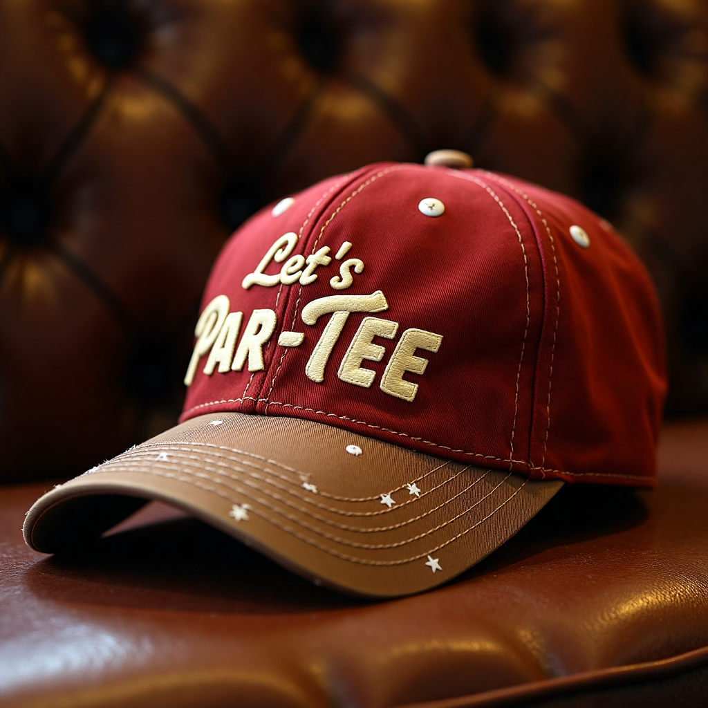 🧢 Let's Par-Tee Funny Golf Hat