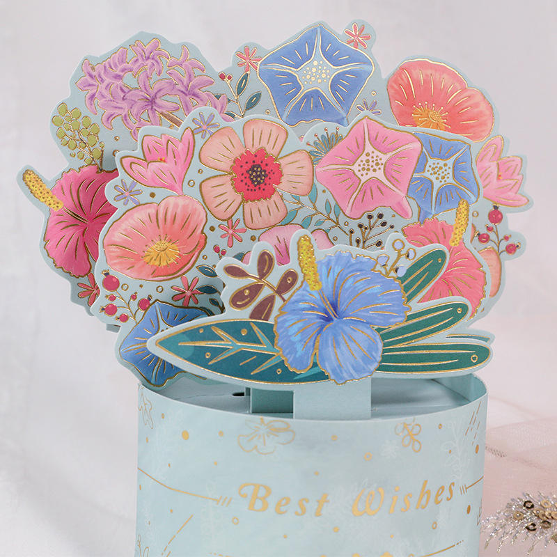 💗MOTHER'S DAY HOT SALE💗 3-D Pop Up Stand Flower Bouquet Greeting Card