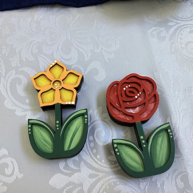 🔥HOT SELL🌷Wooden Flower Ornaments🌷