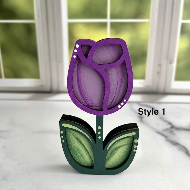 🔥HOT SELL🌷Wooden Flower Ornaments🌷