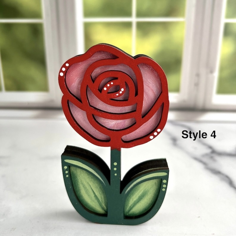 🔥HOT SELL🌷Wooden Flower Ornaments🌷