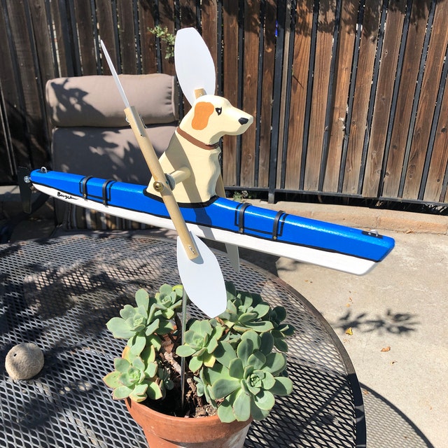 🐾Labrador & Kayak Whirligig