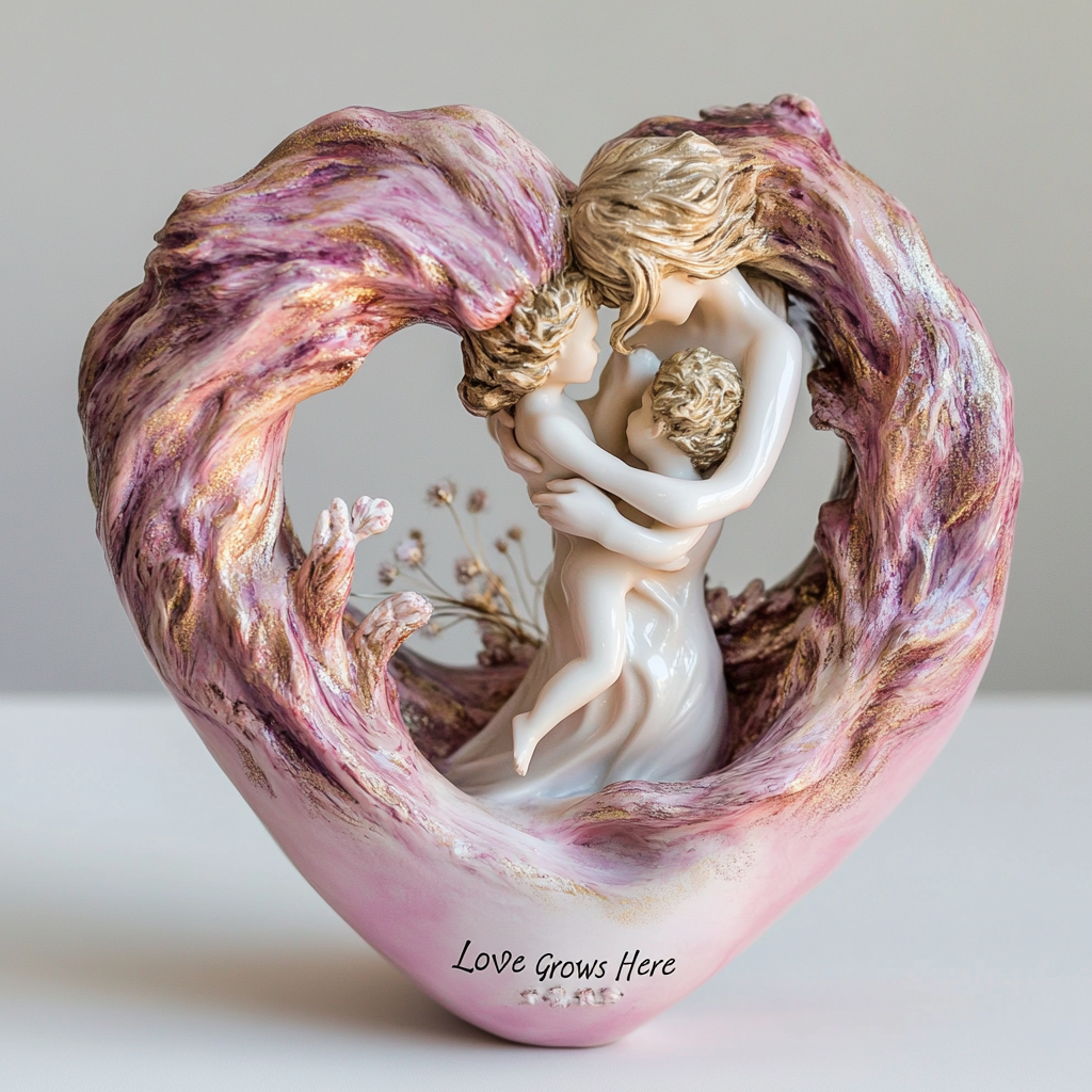 💞Heartwarming Mother & Child Figurine