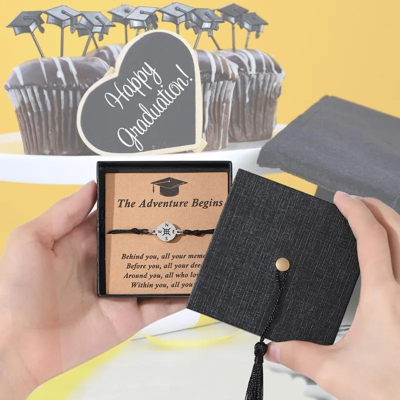 🎓Graduation Memorial Bracelet Gift Box-The Best Graduation Gift
