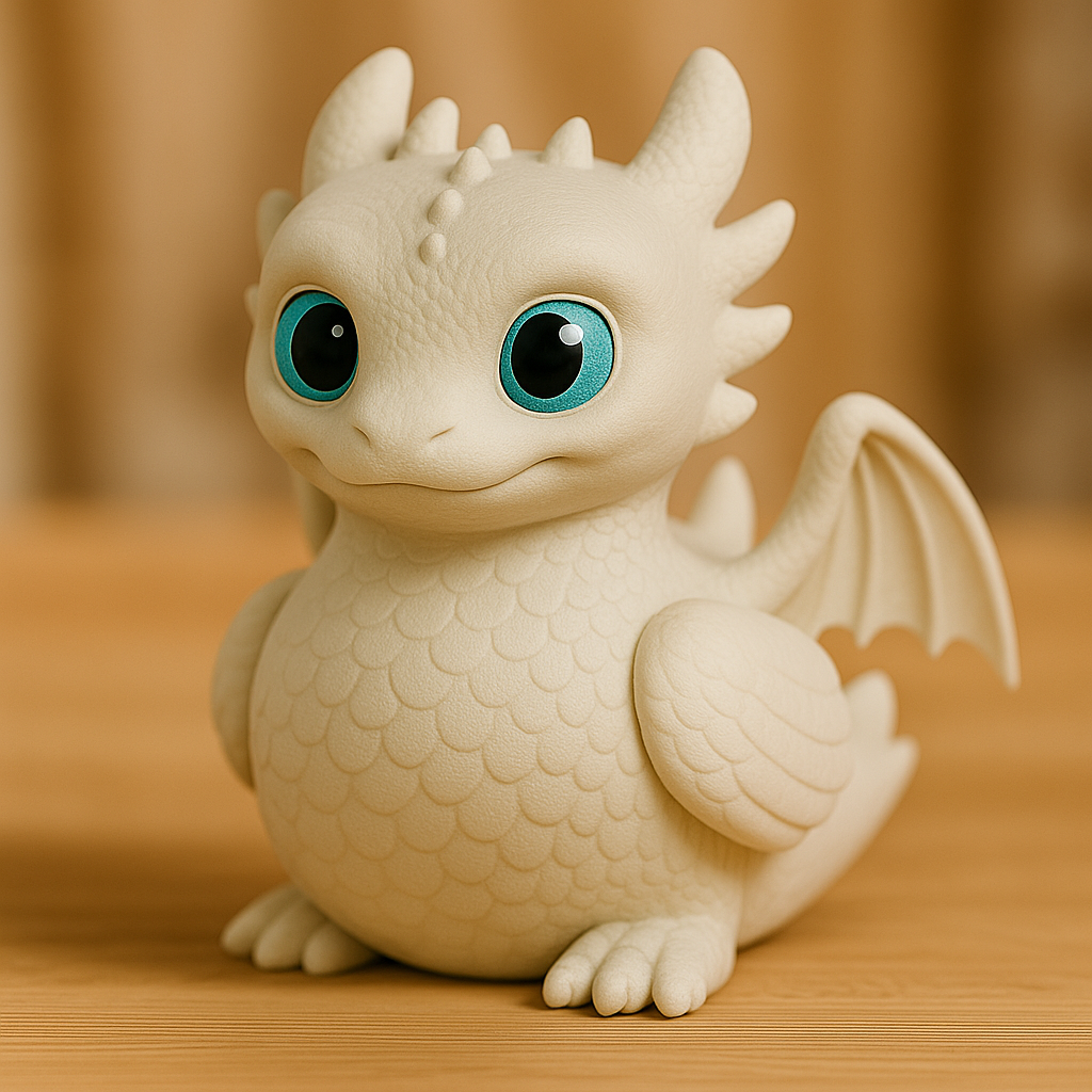 🦆🔥 Toothless Duck Ornament - "Night Fury, Quack Edition"