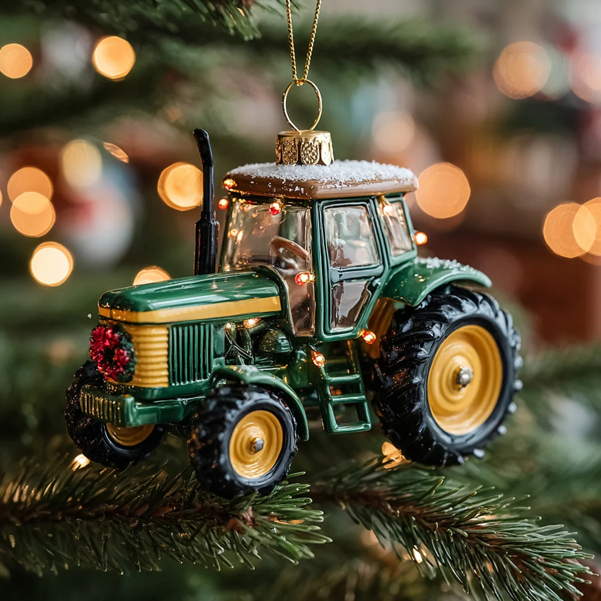 🚜Tractor Christmas Ornament