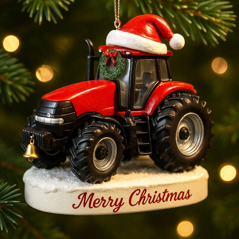 🚜Tractor Christmas Ornament
