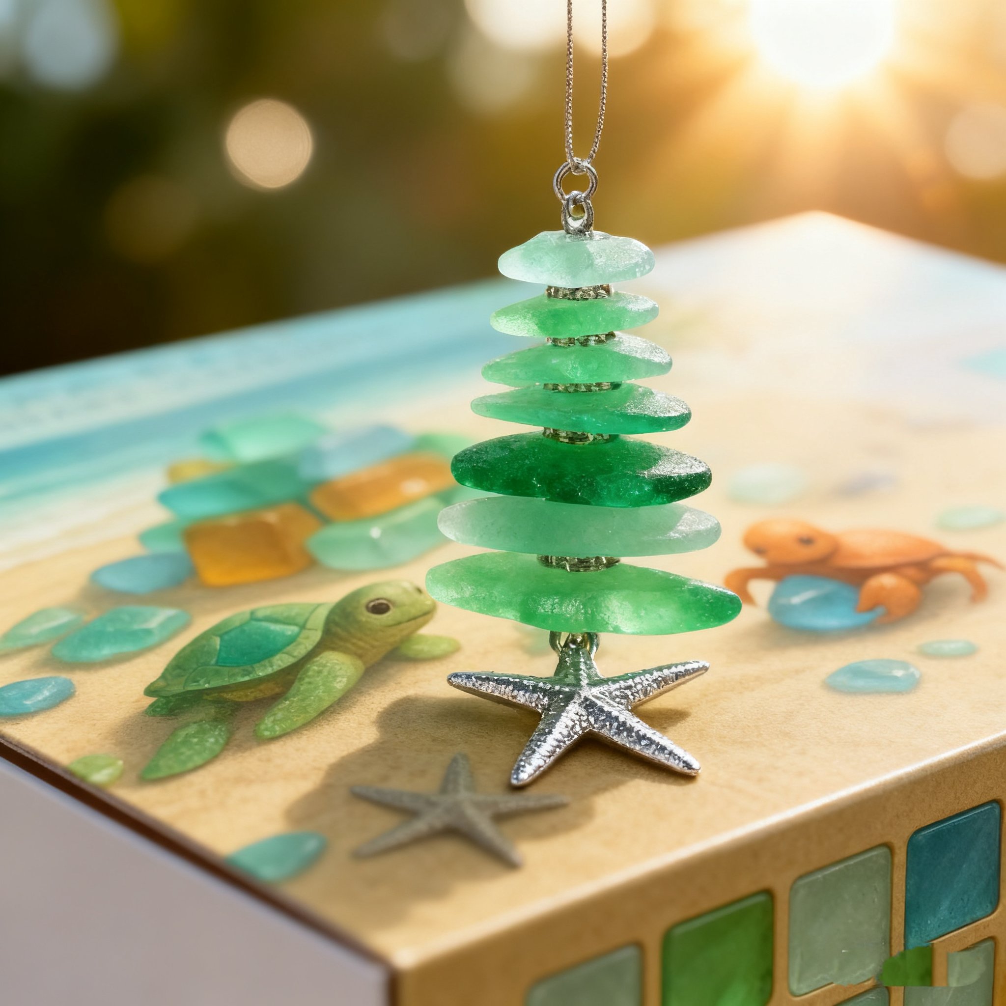 🌊🎄Sea Glass Christmas Tree Advent Calendar