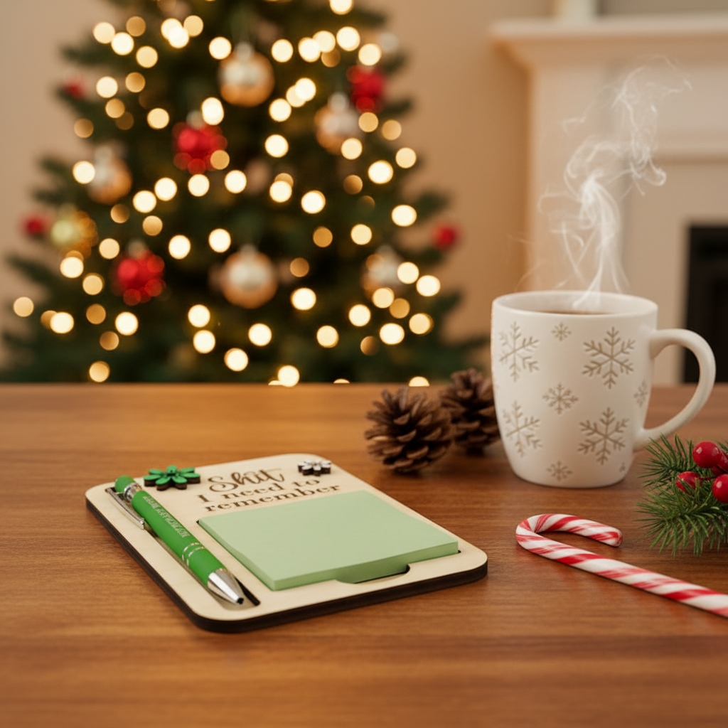 The "Shit I Need to Remember" Sticky Note Holder – The Perfect Gag Gift for Your Most Forgetful Coworker (and Yourself)