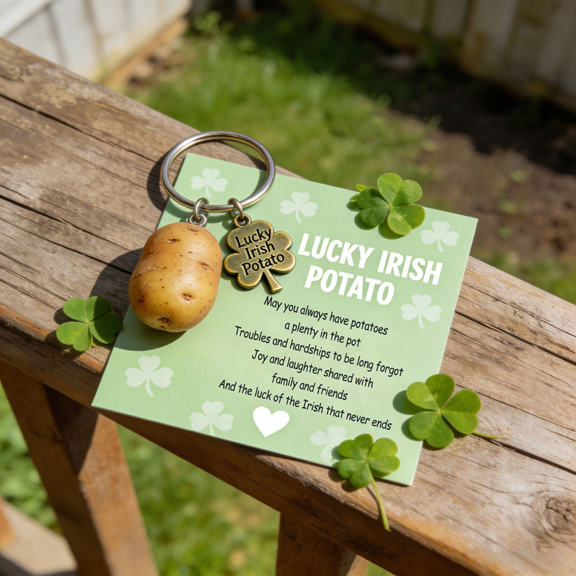 ☘️Lucky Irish Potato Keychain