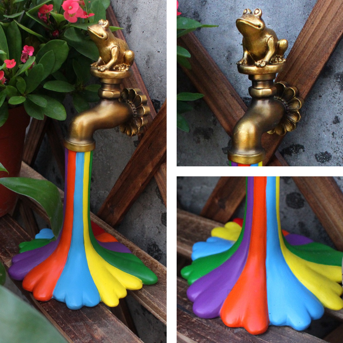 Garden Faucet Statue