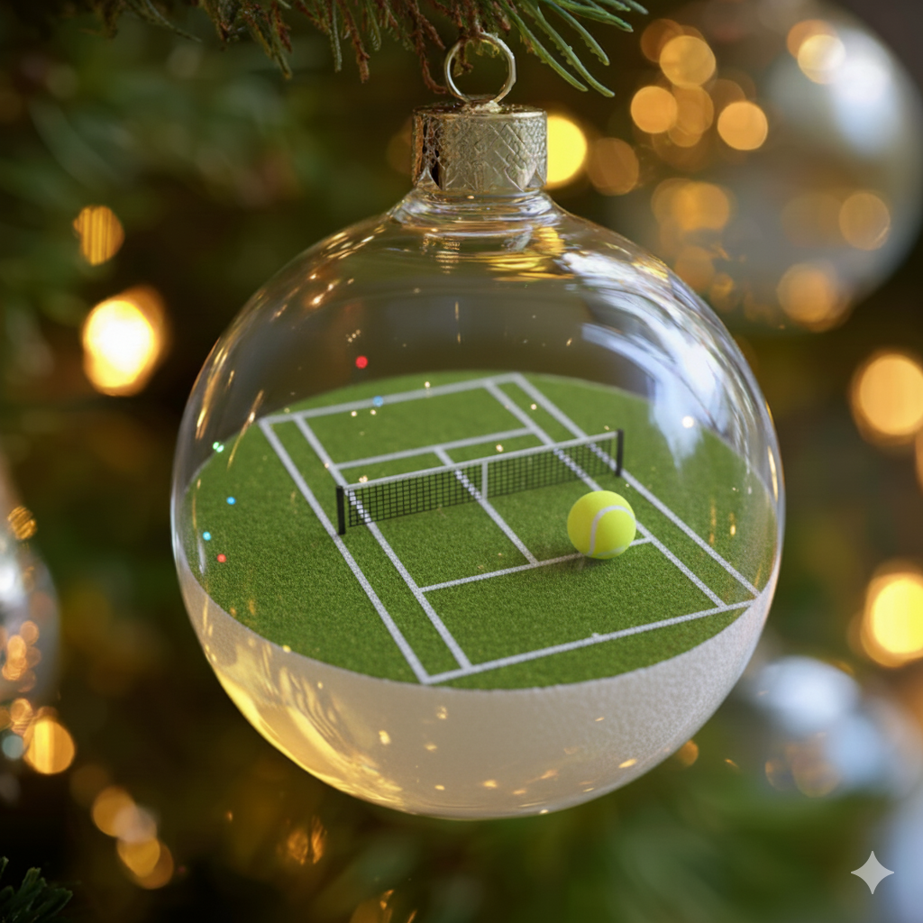 🎄⚽ Sports Globe Christmas Ornaments  ⚽🎄