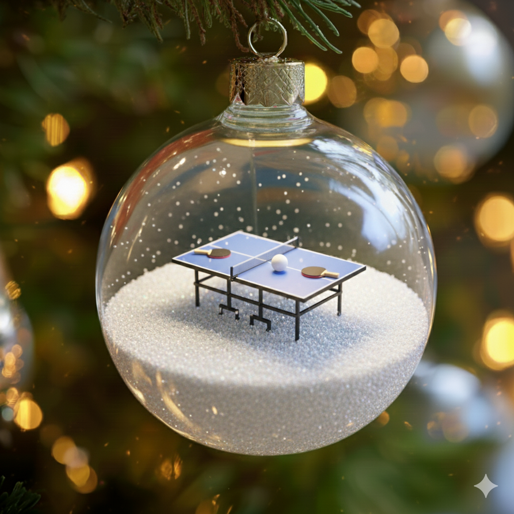 🎄⚽ Sports Globe Christmas Ornaments  ⚽🎄