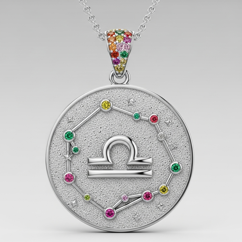 Zodiac Star Gem Necklace