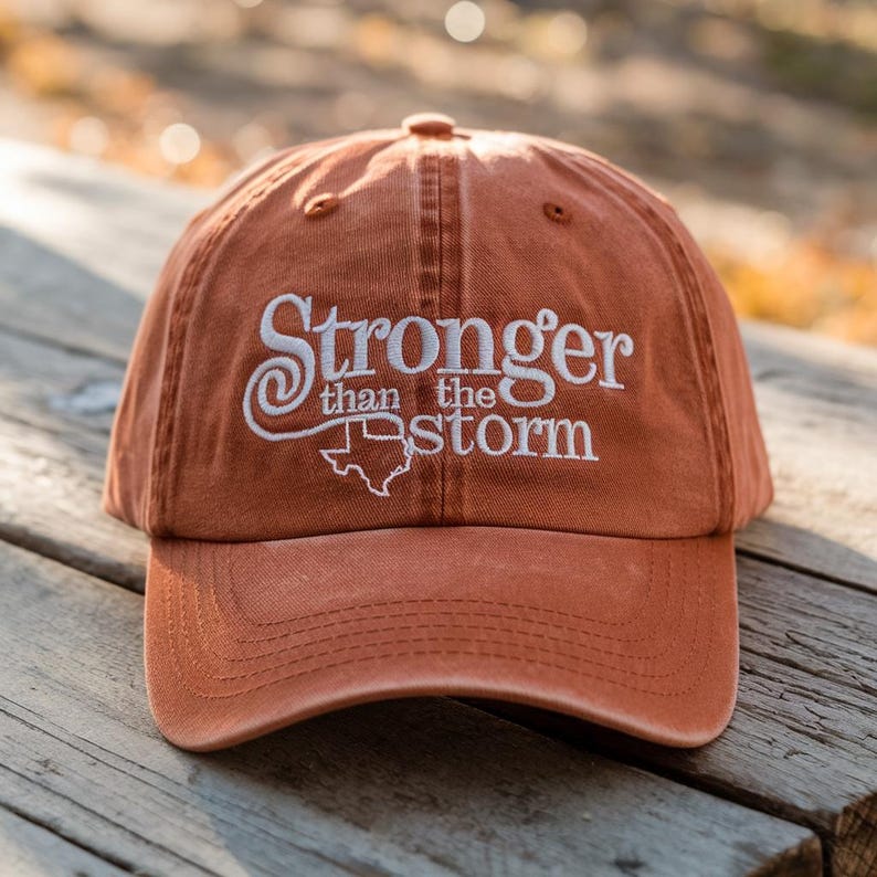 🙏💪Stronger Than The Storm Cap