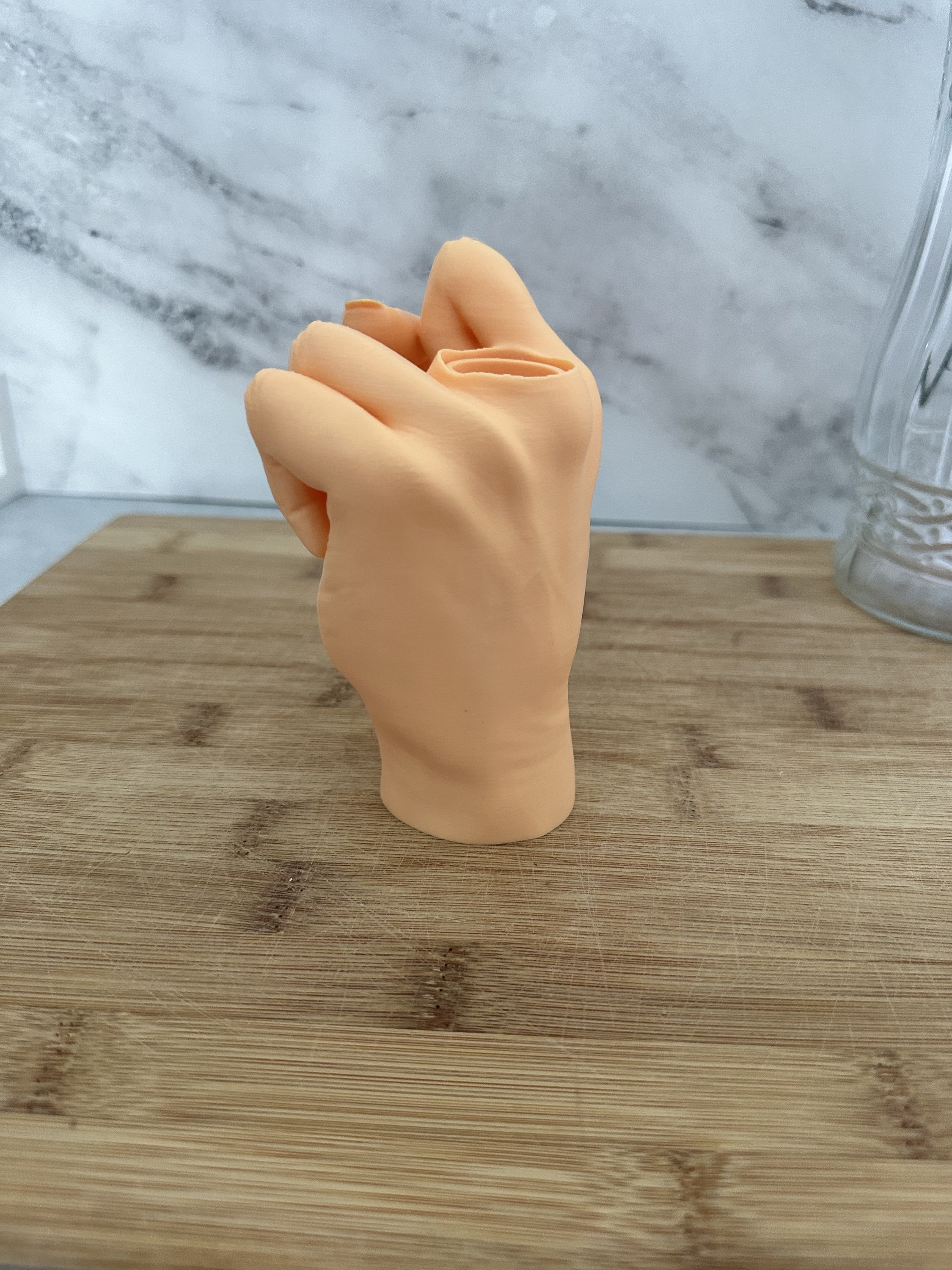 Extendable Collapsing Middle Finger