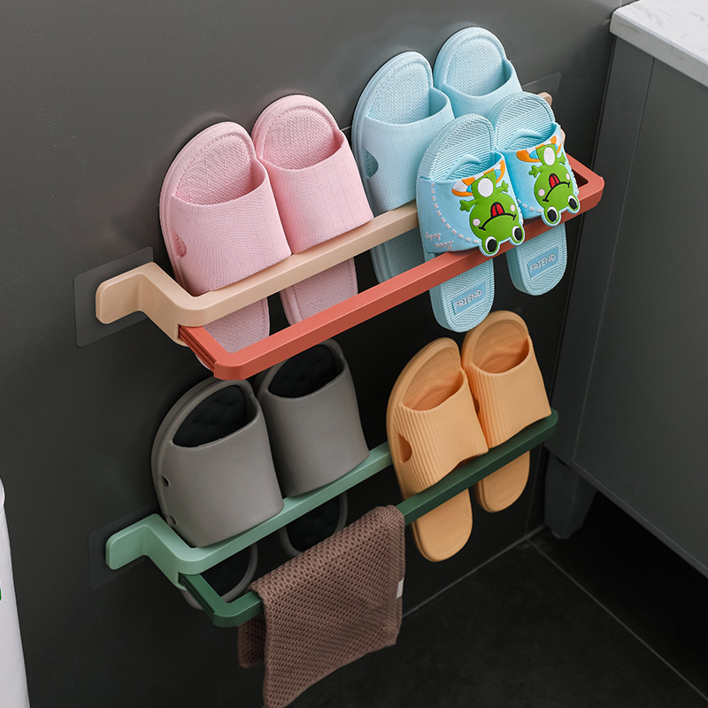No-Punch Pull-Out Wall-Mounted Shelf