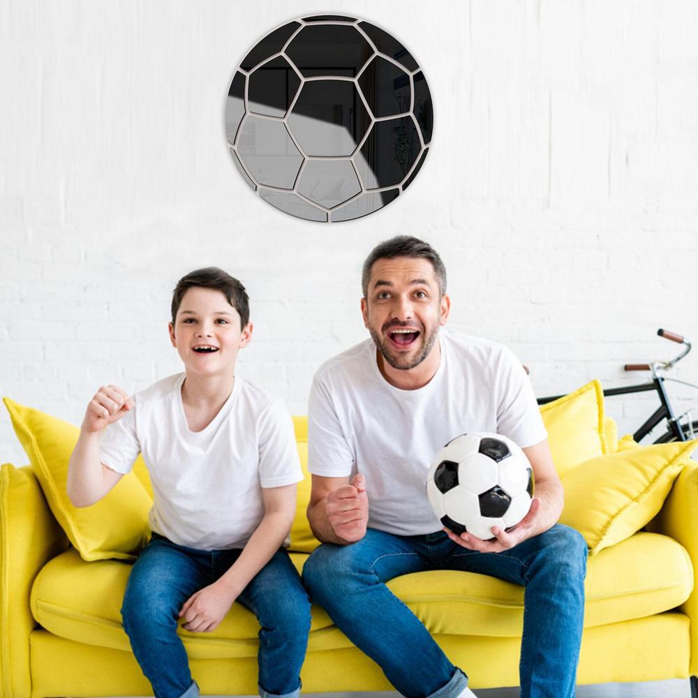 ⚽Football Mirror Sticker