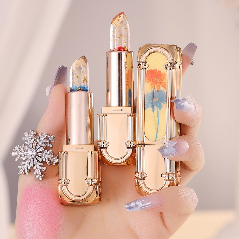 Flower Color Changing Lipstick