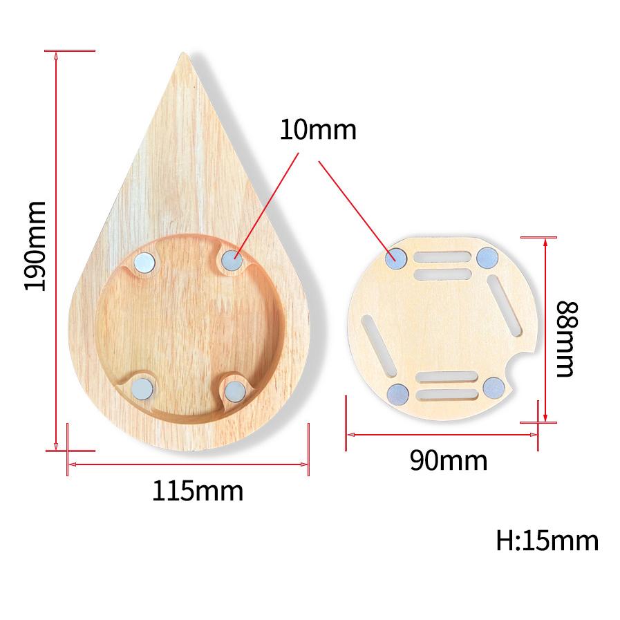 Solid Wood Medal Hangers